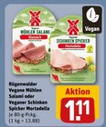Vegane Mühlen Salami Klassisch im Angebot bei REWE in Maintal Vegane Mühlen Salami Klassisch Angebote von Rügenwalder bei REWE Maintal für 1,11 €