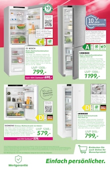 Kühlschrank im EP: Prospekt "WOHNZIMMER MEISTERSCHAFT - wir laufen uns schon warm!" mit 12 Seiten (Stendal (Hansestadt))