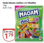 Maoam JoyStixx Angebote von Haribo bei GLOBUS Castrop-Rauxel für 1,79 €