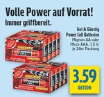 Aktuelles Power Cell Batterien Mignon AA Angebot bei diska in Erfurt ab 3,59 €