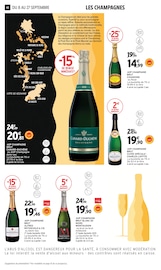 Promos Champagne Brut dans le catalogue "FOIRE AUX VINS" de Intermarché Express Champagne Brut en promo dans le catalogue Intermarché Express à la page 40