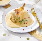 Chapon sauce foie gras de canard en promo chez Intermarché Super Calais à 23,49 €