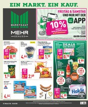Aktueller Marktkauf Prospekt mit Bratwurst, "Aktuelle Angebote", Seite 1