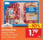 Schinkenwürfel bei Netto Marken-Discount im Prospekt "" für 1,79 €