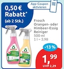 Aktuelle Essig Angebote bei budni in Berlin Aktuelles Orangen- oder Himbeer-Essig Reiniger Angebot bei budni in Berlin ab 1,99 €