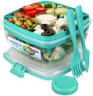 Récipient à emporter - SISTEMA - Lidl à Argenteuil Récipient à emporter - SISTEMA en promo chez Lidl Argenteuil à 4,99 €