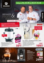 Selgros Prospekt für Dierhagen: "cash & carry", 24 Seiten, 25.09.2025 - 01.10.2025