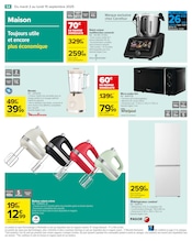 Blender Angebote im Prospekt "PETIT-DÉJEUNER" von Carrefour Blender Angebote im Prospekt "PETIT-DÉJEUNER" von Carrefour auf Seite 56