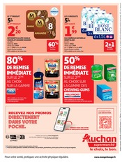 Promos Eau Minérale dans le catalogue "TOUS DANS LE MATCH" de Auchan Supermarché Eau Minérale en promo dans le catalogue Auchan Supermarché à la page 12