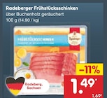 Radeberger Frühstücksschinken von  im aktuellen Netto Marken-Discount Prospekt für 1,49 €