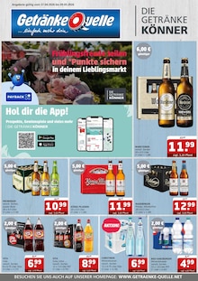 Bier im Getränke Quelle WVG Prospekt "...einfach mehr drin" mit 6 Seiten (Magdeburg)