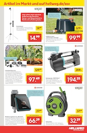 Gartenschlauch Angebote im Prospekt "Die Profi-Baumärkte" von Hellweg auf Seite 17