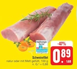 Schweinefilet Angebote bei E center Hof für 0,89 €