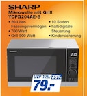 Mikrowelle mit Grill YCPG204AE-S Angebote von SHARP bei famila Nordost Falkensee für 79,00 €