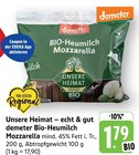 Bio-Heumilch Mozzarella Angebote von Demeter bei EDEKA Heidelberg für 1,79 €