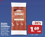 Schinken-Spezialitäten Serrano Angebote von Abraham bei combi Bremen für 1,69 €