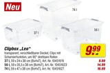 Clipbox „Leo“ Angebote bei toom Baumarkt Sankt Augustin für 9,99 €