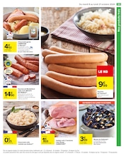 Saucisse Angebote im Prospekt "LES JOURNÉES BELLES ET REBELLES" von Carrefour auf Seite 55