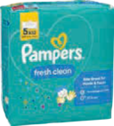 feuchte Tücher Fresh Clean oder Sensitive Angebote von Pampers bei EDEKA Seevetal für 4,99 €