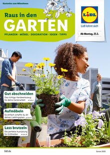 Lidl, RAUS IN DEN GARTEN für Berlin