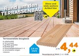 Terrassendiele Douglasie im Angebot bei Globus-Baumarkt in Gelsenkirchen Terrassendiele Douglasie Angebote bei Globus-Baumarkt Gelsenkirchen für 8,88 €