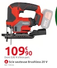 Mr.Bricolage Châtillon-sur-Chalaronne - Promo Scie sauteuse Brushless 20 V Promo Scie sauteuse Brushless 20 V à 109,90 € dans le catalogue Mr.Bricolage à Châtillon-sur-Chalaronne