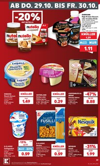 Nutella im Kaufland Prospekt "Hier bin ich richtig" mit 76 Seiten (Frankfurt (Oder))