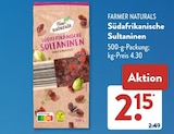 Aktuelles Südafrikanische Sultaninen Angebot bei ALDI SÜD in Nürnberg ab 2,15 €