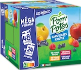 Les Inédits Gourdes Compotes Sans Sucres Ajoutés - Pom'Potes dans le catalogue Netto