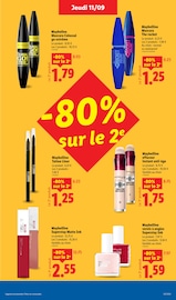 Maquillage Angebote im Prospekt "Le vrai prix des bonnes choses" von Lidl auf Seite 23