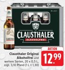 Trinkgut - Clausthaler Original Alkoholfrei Angebot im Prospekt Clausthaler Original Alkoholfrei bei Trinkgut im Prospekt "" für 12,99 €