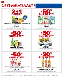 Prix et réduction Bouteille dans le prospectus Carrefour Market en cours Offre Bouteille dans le catalogue Carrefour Market du moment à la page 40