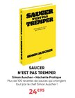 Saucer n'est pas tremper - SIMON AUSCHER - HACHETTE PRATIQUE à 24,95 € dans le catalogue Fnac