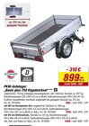 PKW-Anhänger "Basic plus 750 Kippdeichsel" B Angebote von STEMA bei toom Baumarkt Osnabrück für 899,00 €