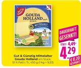 Mittelalter Gouda Holland im Angebot bei Hieber in Freiburg Mittelalter Gouda Holland Angebote von Gut & Günstig bei Hieber Freiburg für 4,29 €
