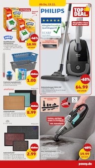 Staubsauger im aktuellen Penny Prospekt (Halle (Saale)) Staubsauger im Penny Prospekt "Wer gĂĽnstig will, muss Penny." mit 41 Seiten (Halle (Saale))
