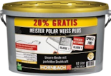 Wandfarbe „Meister Polarweiß Plus“ im Hornbach Prospekt Wandfarbe „Meister Polarweiß Plus“ von Hornbach im aktuellen Hornbach Prospekt für 52,95 €