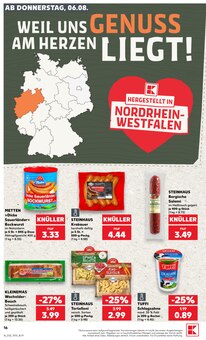 Nudeln im Kaufland Prospekt "Hier bin ich richtig" mit 65 Seiten (Bochum)