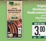 Aktuelles Original Nürnberger Rostbratwürste Angebot bei E center in Augsburg ab 3,00 €