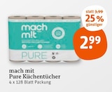 Pure Küchentücher im tegut Prospekt Pure Küchentücher von mach mit im aktuellen tegut Prospekt für 2,99 €