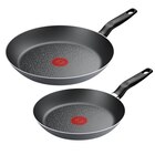 Set 2 poêles Only Cook - TEFAL en promo chez Carrefour Quimper à 21,99 €