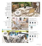 Promos Table de jardin pliante dans le catalogue "Hespéride, rêver, vivre, partager" de Maxi Bazar à la page 15