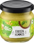 Erbsen im dm-drogerie markt Prospekt Brotaufstrich, Erbsen Hummus von dmBio im aktuellen dm-drogerie markt Prospekt für 1,95 €