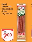 Aktuelle Feinkostlebensmittel Angebote bei GLOBUS in Duisburg Aktuelles Tyrolini XXL Angebot bei GLOBUS in Duisburg ab 2,00 €