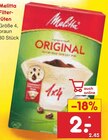 Aktuelle Melitta Angebote bei Netto Marken-Discount in Potsdam Aktuelles Filtertüten Angebot bei Netto Marken-Discount in Potsdam ab 2,00 €