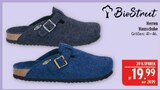 Herren Hausschuhe Angebote von BioStreet bei Marktkauf Schwabach für 19,99 €