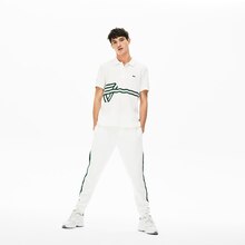 Lacoste Angers - Jogging héritage en coton mélangé Promo Jogging héritage en coton mélangé dans le catalogue Lacoste "Toutes les silhouettes" à Angers