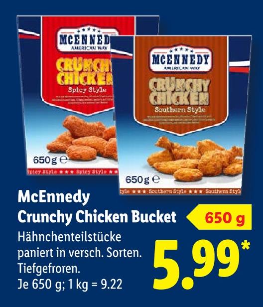Crunchy Chicken Bucket