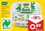 Kräuterquark von BioBio für 0,89 € bei Netto Marken-Discount im Angebot Kräuterquark von BioBio im aktuellen Netto Marken-Discount Prospekt