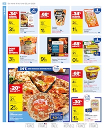 Offre Pizza dans le catalogue Carrefour du moment à la page 32